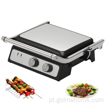 Grande tamanho Grill destacável para lavagem de louça segura com placa reversível Dois lado usando grade elétrica pan fritadeira grade grade